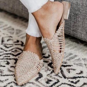 Monaco Woven Artisan Slides